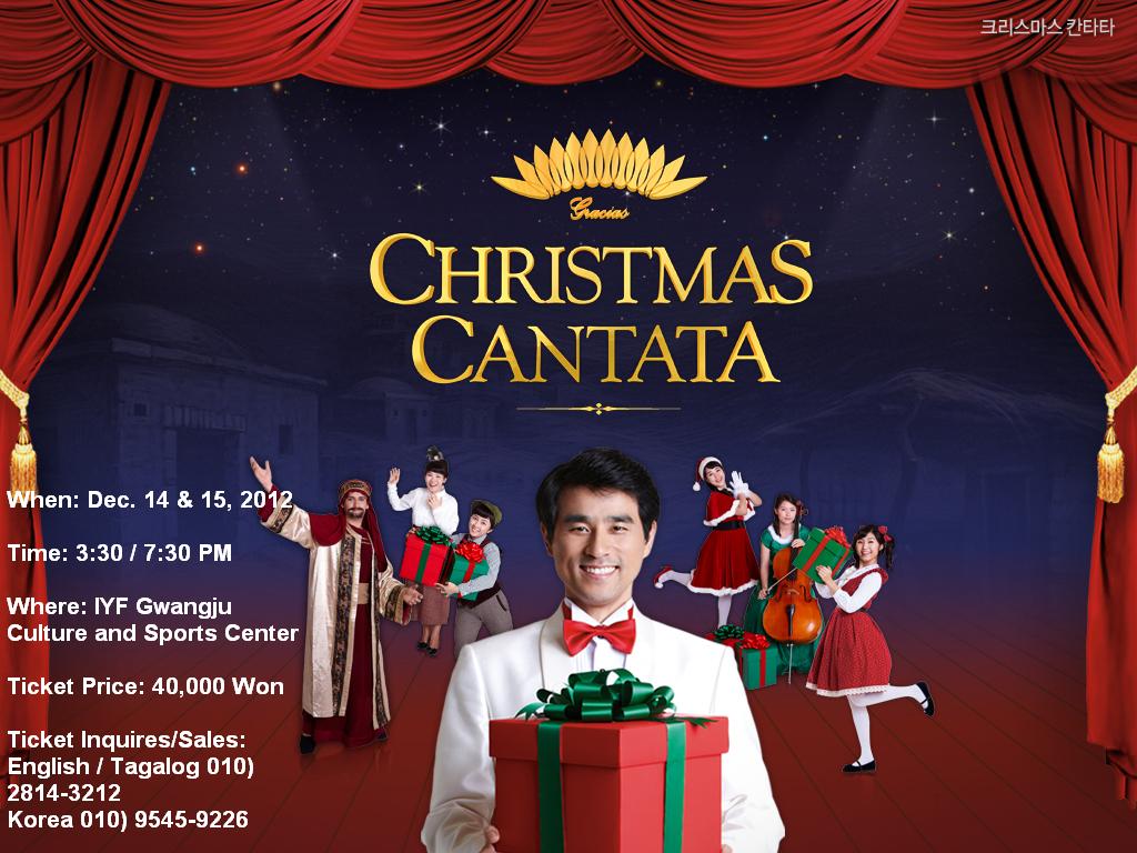 Celebrate the Christmas Holidays with Gracias Christmas Cantata 2012
